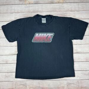 Nike 2000's Black Faded T-shirt